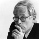 Vitsoe's designer Dieter Rams. Photograph by Abisag Tüllmann